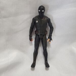 Marvel Spiderman Far From Home Stealth Suit 5.5" Action Figure 2019 Hasbro Black